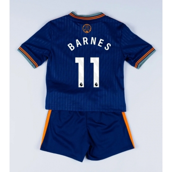 Billige Fotballdrakt Newcastle United Harvey Barnes #11 Replika Tredjedraktsett Barn 2025-26 Kortermet (med bukser)